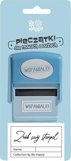 Изображение Piecztka dla dzieci z napisem Wspaniale!