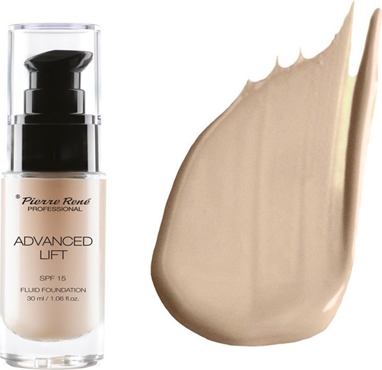 Picture of Pierre Rene Advanced Lift SPF15 Fluid Foundation nr 04 Light Beige Podkad liftingujcy 30 ml