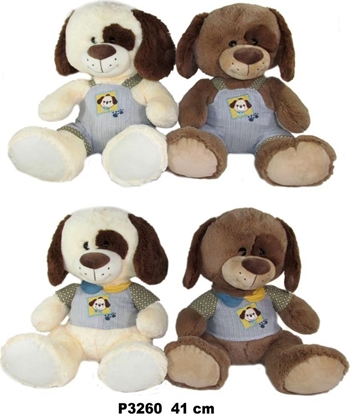 Attēls no Pies w ubranku 41cm MIX