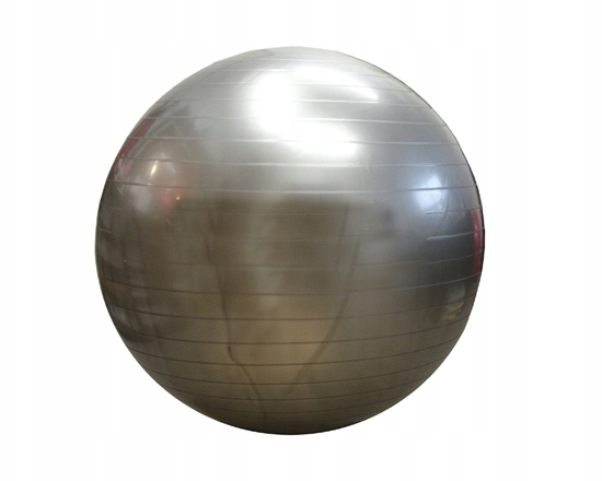 Изображение Pika Gimnastyczna Rehabilitacyjna Dmuchana do wicze Szara KUBISPORT 85 cm