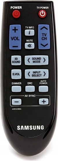 Picture of Pilot RTV Samsung REMOTE CONTROL