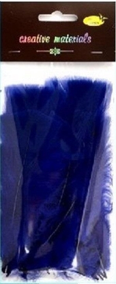 Picture of Piórka mikkie granatowe 15szt