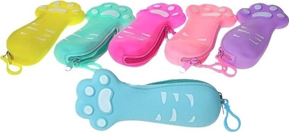 Изображение Piórnik apka kota silikonowy MIX