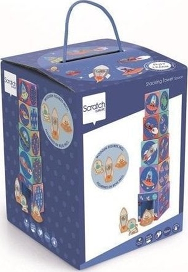 Picture of Piramida edukacyjna z figurkami Kosmos