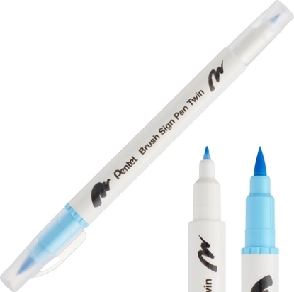 Изображение Pentel Pisak Brush Dwustronny Jasny Bkit SESW30C-T136
