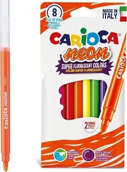 Picture of Pisaki neon 8 kolorów CARIOCA