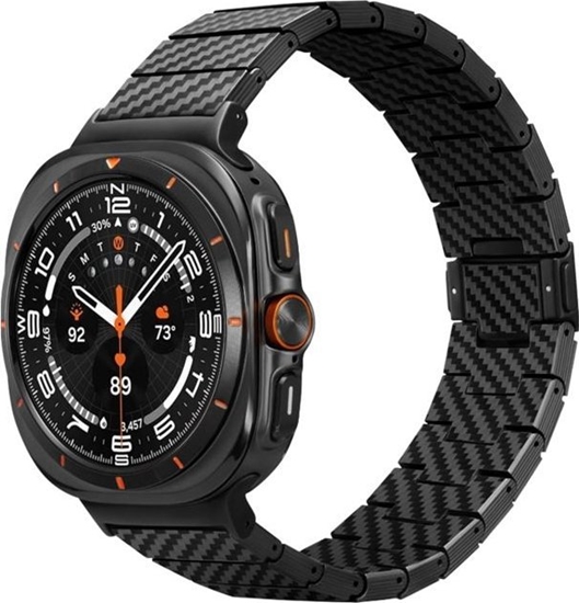 Picture of Pitaka Carbon fiber strap, black - Galaxy Watch, Galaxy Watch Ultra