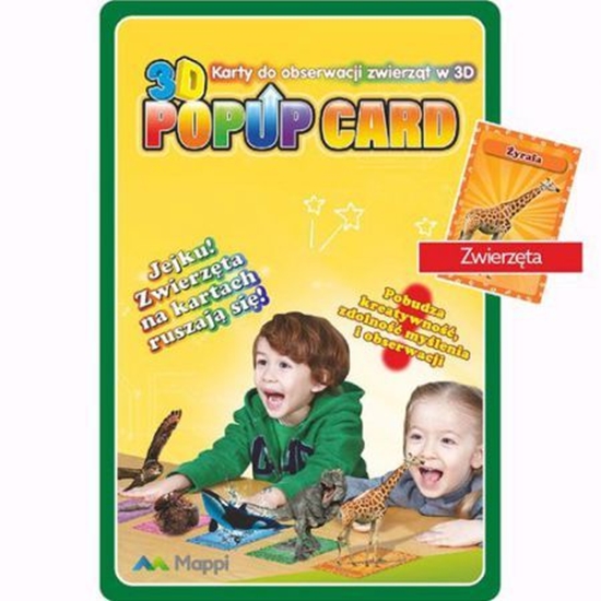 Picture of Pitka Zwierzta - Karty Do Obserwacji Zwierzt w 3D