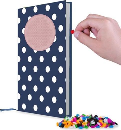 Attēls no PIXIE Zeszyt A5 w Linie, PIXIE CREW, Kropki, Róowy