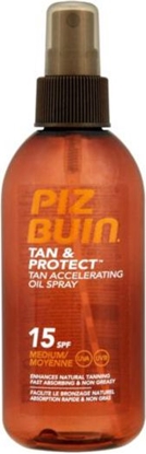Picture of Piz Buin Tan & Protect Tan Accelerating Oil Spray SPF15 - przypieszacz opalania 150ml
