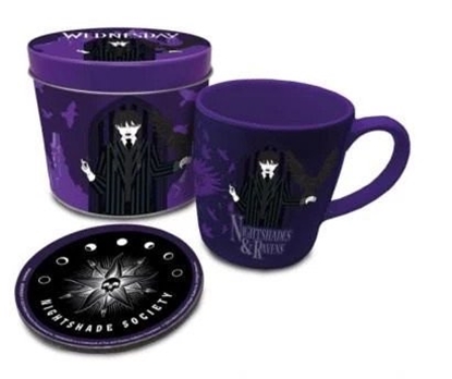Attēls no Pyramid Wednesday Zestaw prezentowy (Kubek i Podstawka W Puszce) Nightshades & Ravens