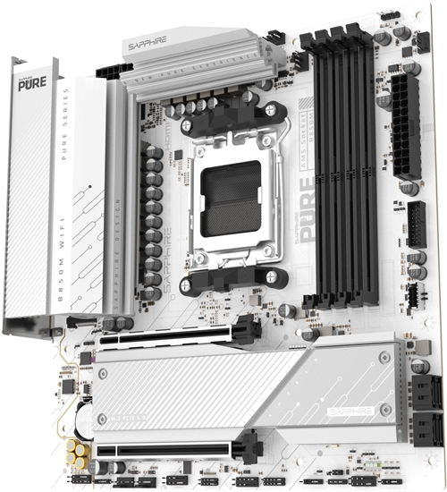 Picture of Pyta gówna SAPPHIRE PURE B850M WIFI