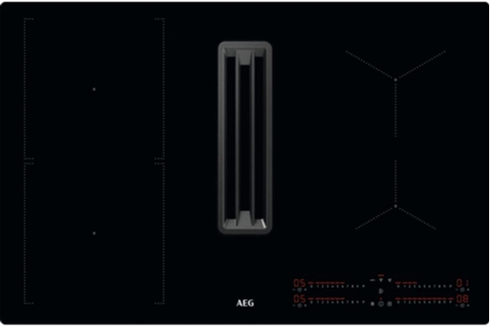 Picture of Pyta grzewcza AEG AEG CCE84543CB hob with integrated extractor fan