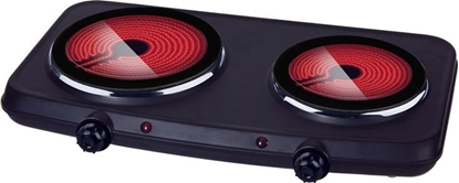 Picture of Pyta wolnostojca Electro-Line Kuchenka elektyczna ceram. Electro-Line 102T 2-pyty black