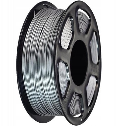 Изображение PLA Filament 1.75mm 1kg for 3D printers Silver