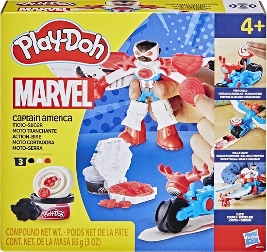 Picture of Play-Doh Captain America Moto-Slicer