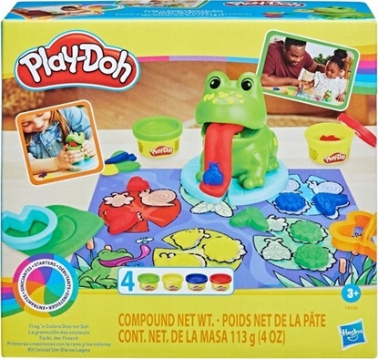 Picture of Play-Doh PLAY-DOH Set "Frog and Colors"