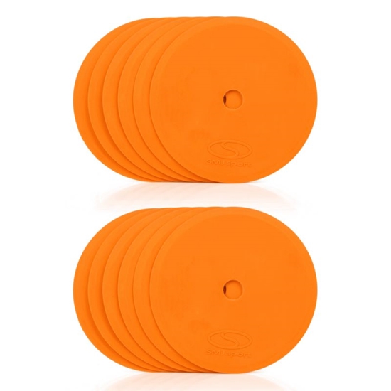 Picture of Plakanie lauka marķieri - apaļi 15 cm - 12x oranži SMJ sport ZPO-O