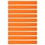 Attēls no Plakanie lauka marķieri - svītras 51x6cm 10 gab. spilgti oranži SMJ sport ZPP-O