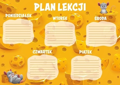 Picture of Plan lekcji A5 - Ser