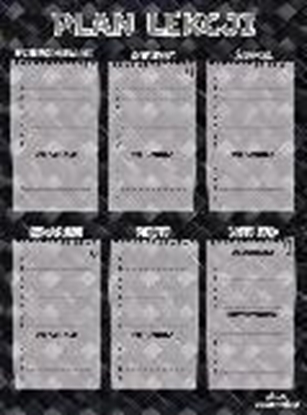 Picture of Plan lekcji z tabliczk mnoenia A4 Karbon