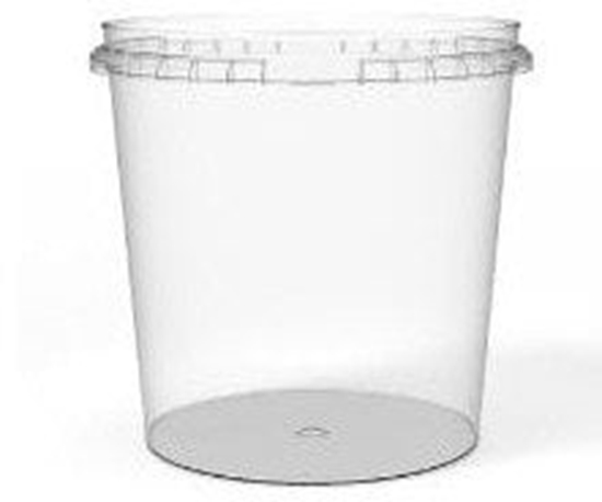 Picture of Plastbæger Handy-Safe 1170 ml Ø132xH128 mm PP Klar,200 stk/ps - (200 stk.)
