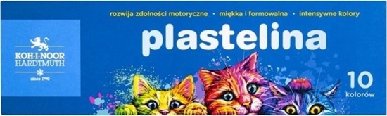 Picture of Plastelina 1315S1 10 kolorów Kotki