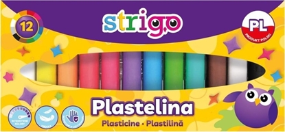 Изображение Plastelina Strigo 12 Kolorów SSC332