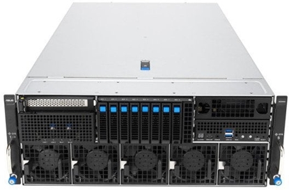 Изображение Platforma Asus Rack (4U) ESC8000A-E13P AMD EPYC 9005 (8xNVMe, 2xM.2, 2x10Gbe, IPMI, 3200W)