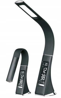 Attēls no Lampka biurkowa Platinet czarna  (PDLU3B)