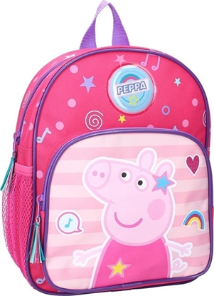 Изображение Plecak przedszkolny z kieszeni winka Peppa fuks.