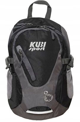 Изображение Plecak Turystyczny Sportowy Damski Mski Duy Czarny Solidny KUBISPORT 20L