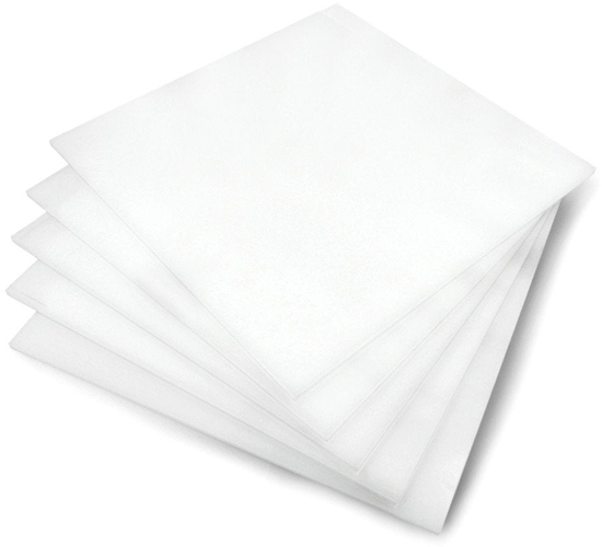 Изображение Plexi mleczna wylewana - 3mm - 200x200mm - 5szt.}