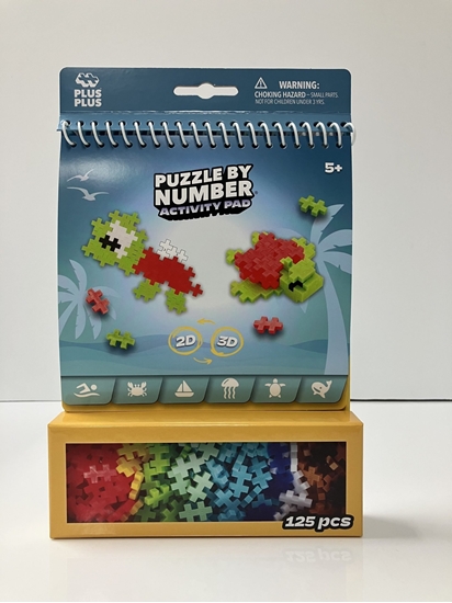 Изображение Plus Plus aidim rinkinys, Vandenynas, 125 det.