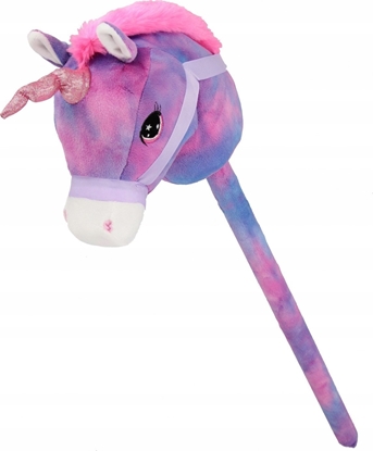 Изображение PLUSZAK JEDNOROZEC NA KIJU Z GLOS 80CM MIX3 MC50