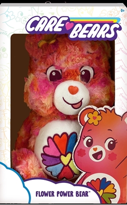 Picture of PLUSZAK TROSKLIWE MISIE 35CM FLOWER PUDELKO WB6