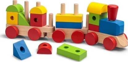 Изображение Pocig drewniany z klockami i dwikiem