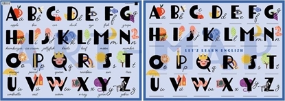 Picture of Podkadka laminowana A2 Let's Learn English