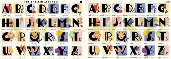 Изображение Podkadka laminowana A2 The English Alphabet