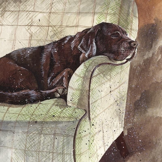 Picture of Podkadka pod kubek C126 Pies Buddy