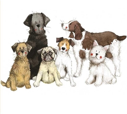 Attēls no Podkadka pod kubek C195 6 psów