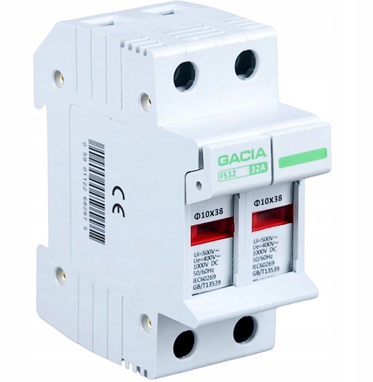 Изображение Podstawa bezpiecznikowa 2 polowa Pro