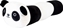 Picture of Poduszka duga panda