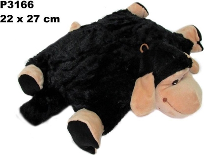 Attēls no Poduszka owca czarna 22x27cm