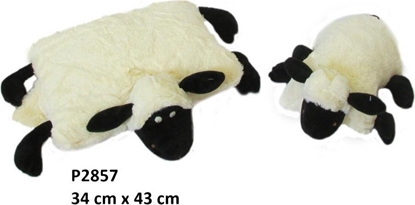 Attēls no Poduszka owca czarne nogi 33x44cm