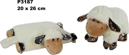 Attēls no Poduszka owca z cekinami 20x26cm