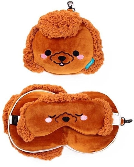 Изображение Poduszka podróna i maska na oczy Pudel Gigi