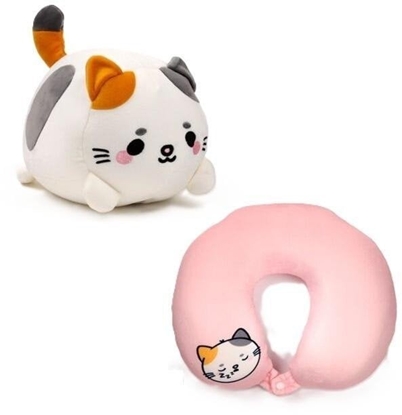 Изображение Poduszka podróna i pluszowa zabawka Swapseazzz