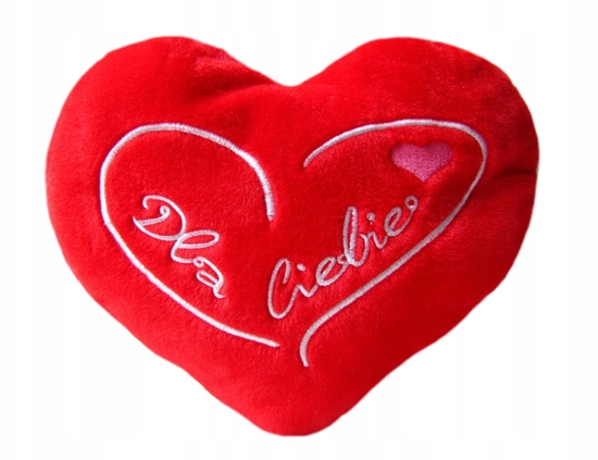 Picture of Poduszka Serce 25cm MIX