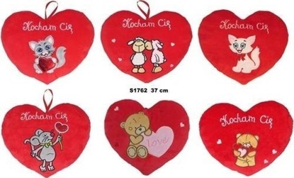 Attēls no Poduszka Serce 37cm MIX